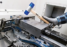 Hazet Plastic Soft-Faced Hammer Low Rebound 32mm 1951-32