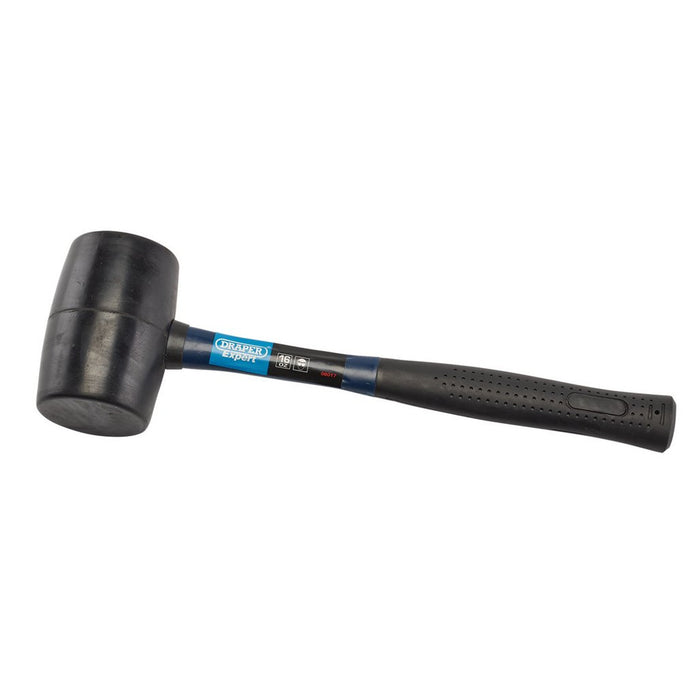 Draper  Expert Rubber Mallet with Fibreglass Shaft 450g/16oz 08017
