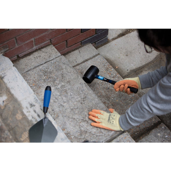 Draper  Expert Rubber Mallet with Fibreglass Shaft 450g/16oz 08017