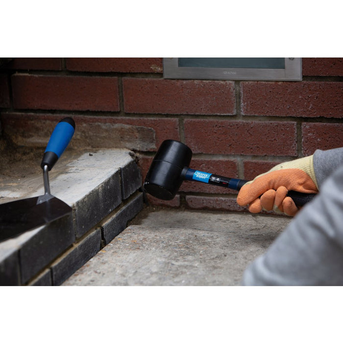 Draper  Expert Rubber Mallet with Fibreglass Shaft 450g/16oz 08017