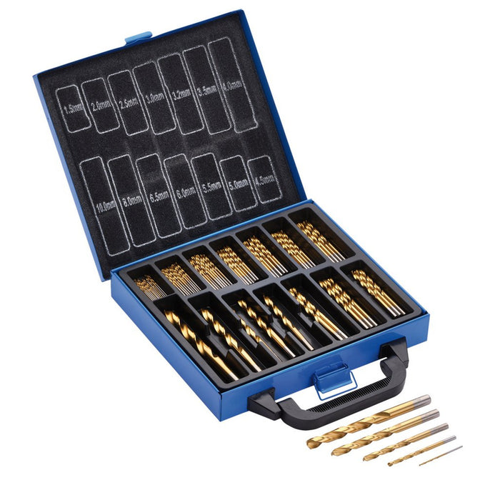 Draper Titanium Drill Bit Set 99Pcs