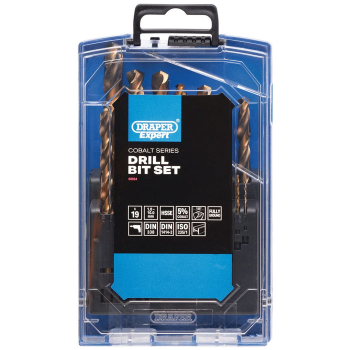 Draper Black HSS Drill Bit Set (25 Piece)