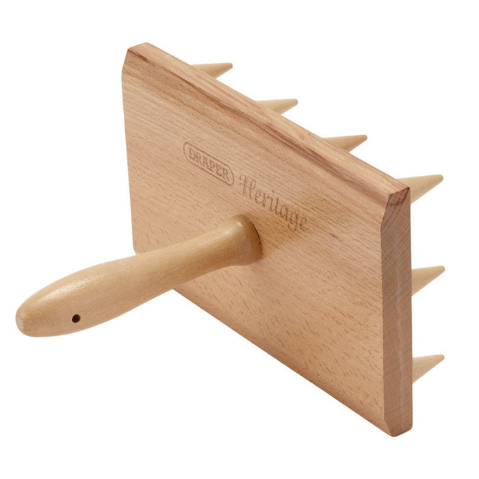 Draper Heritage Wooden Multi-Seed Tray Dibber with 12 Prongs 120mm x 200mm 09003