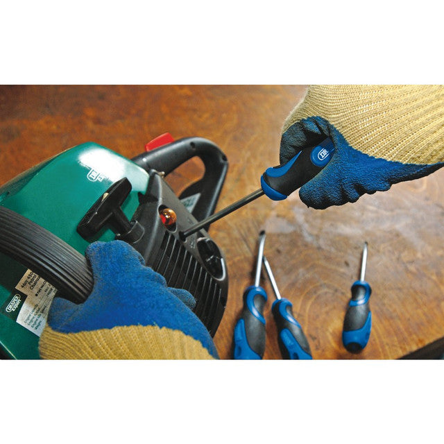 Draper Tools Soft Grip Screwdriver Set, 19 Pce