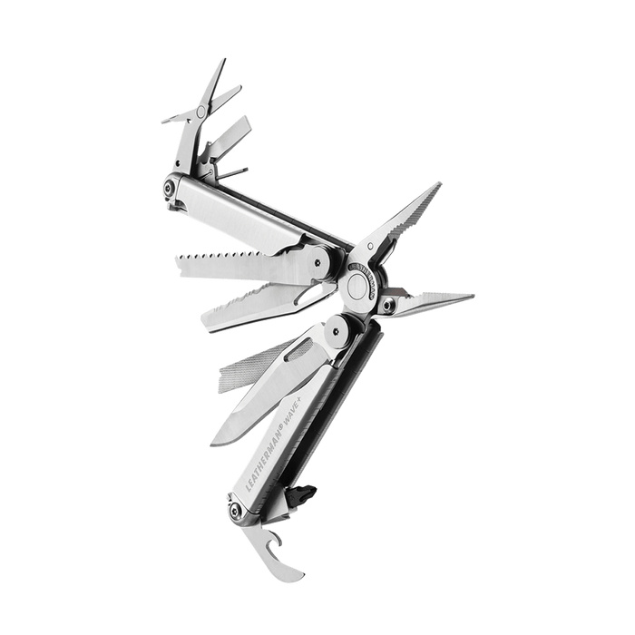 Leatherman 18 Tool Wave Plus Multi-Tool with Nylon Button Sheath