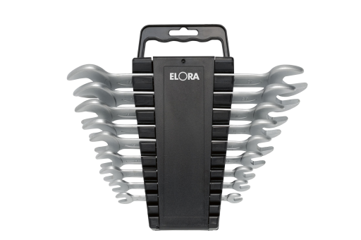 Elora Double Open Ended Spanner Set DIN 3110 8 Pce 6-23mm 100S KH-9