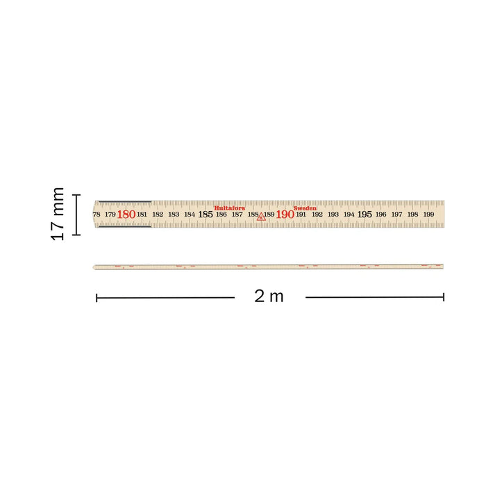 Hultafors 101804 Folding Rule 559, Contact Meter