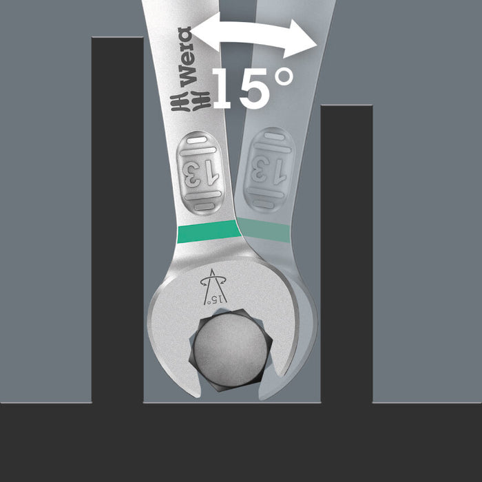 Wera 6005 Joker Double Open-End Spanner 10x11x137.3mm