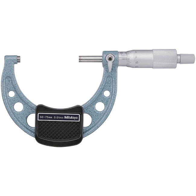 Mitutoyo Series 103 Outside Micrometer 50-75mm 5-10Nm 0.001mm Graduation 103-139-10