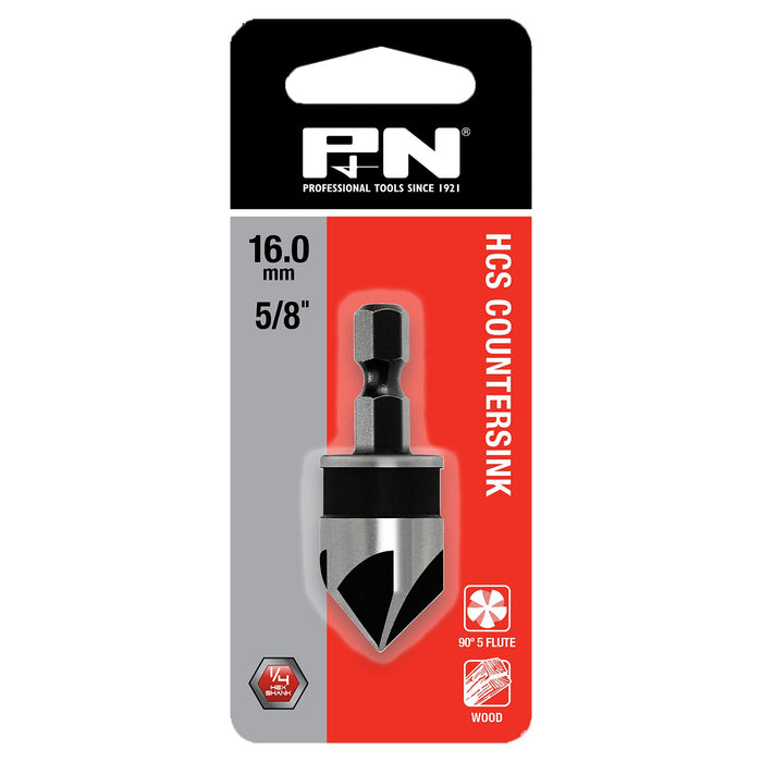 P&N Quickbit Rosehead Countersink 16mm ( 5/8
