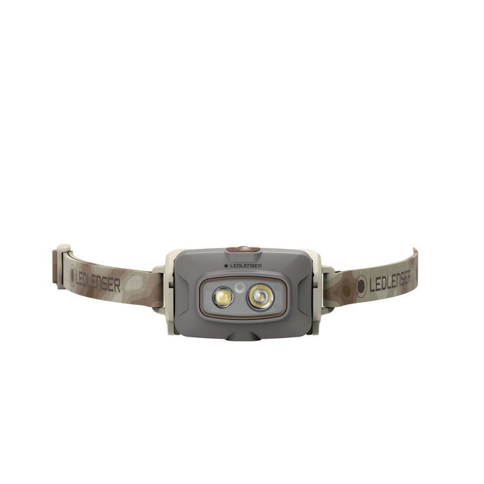 Ledlenser HF4R Signature 600lm Rechargeable IP68 Flood & Spot Beam RGB 72gm Headlamp Camo