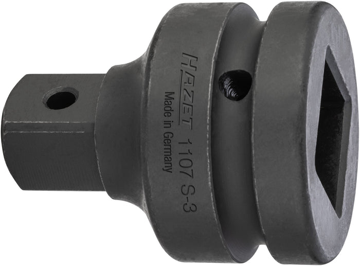 Hazet Reducer 1107S Square Hollow 25mm (1in) Square Solid 20mm (3/4in)