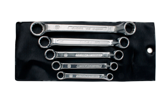 Elora Double-Ended Ring Spanner short 3 Pce3/8in-3/5in AF 112S 3AF