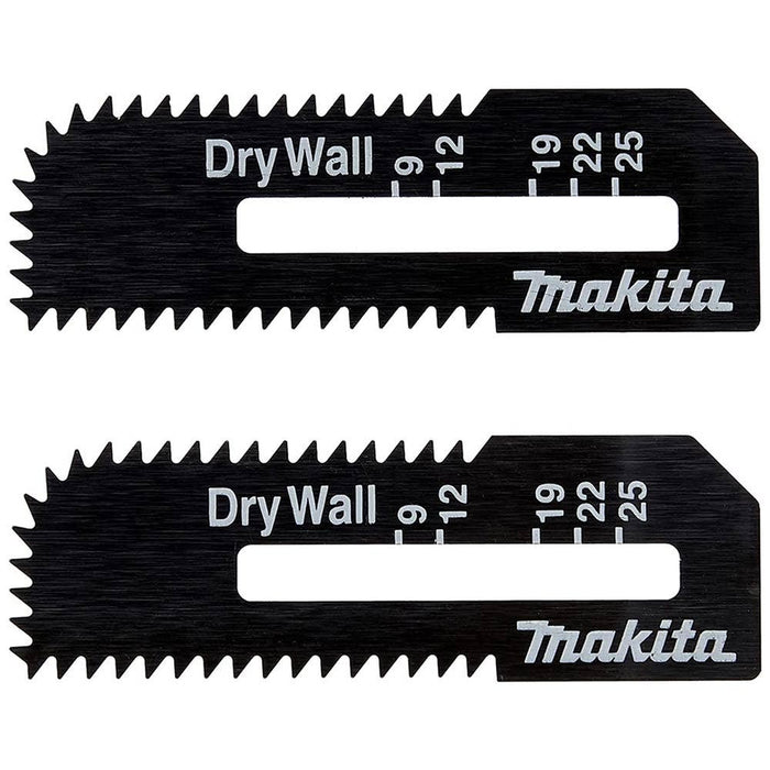 Makita Plasterboard Blade Set HCS 2 Piece to Suit DSD180