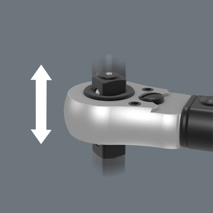 Wera Click-Torque Lock C3 R/L Adjustable Torque Wrench 1/2