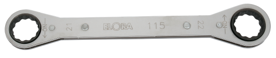 Elora Ratchet Ring Spanner straight 115-8x9mm