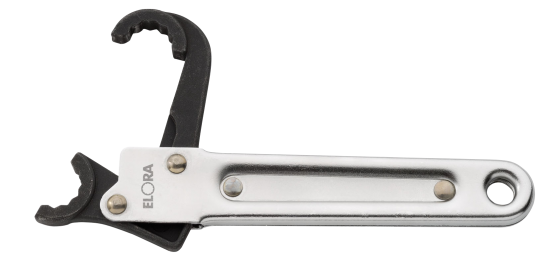 Elora Ring Ratchet-Spanner hinged 117-12mm