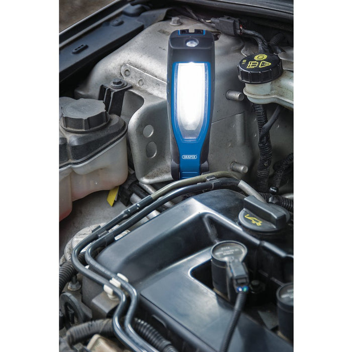 Draper COB/SMD LED Rechargeable Inspection Lamp 7W 700 Lumens 1 x USB Cable Supplied 11758