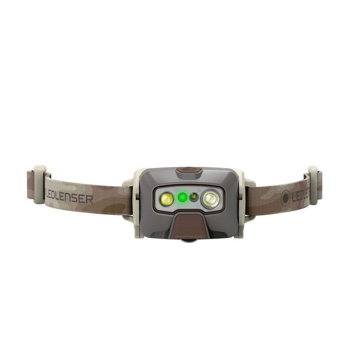 Ledlenser HF6R Signature 1000lm Rechargeable IP68 Digital Advanced Focus RGB 135gm Headlamp Camo