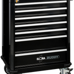 Elora Roller Tool Cabinet Buddy Black empty 1210-L7