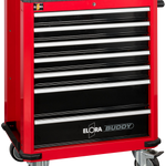 Elora Roller Tool Cabinet Buddy red empty 1210-L7R