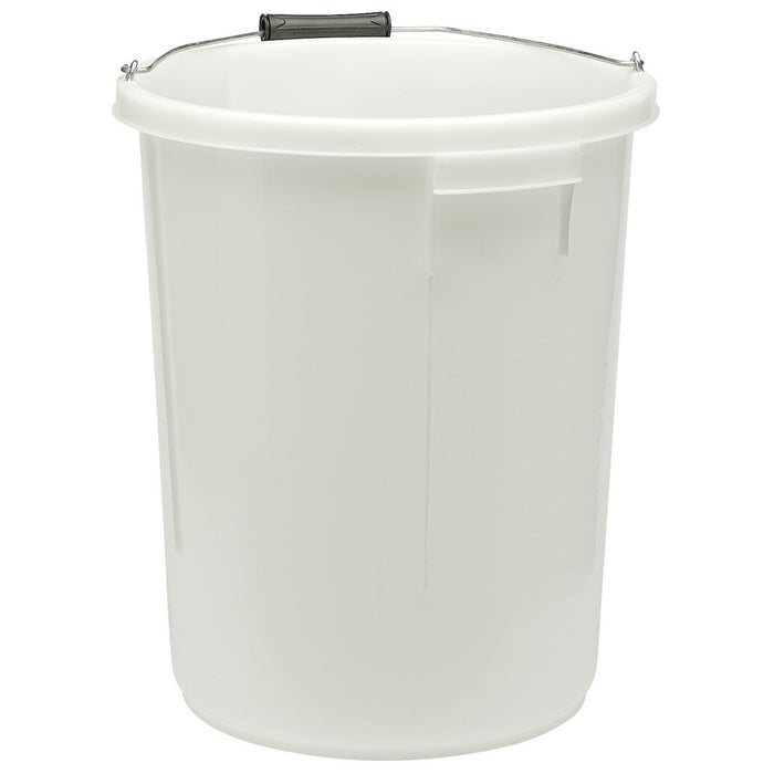Draper Tools Plasterers Mixing Bucket 28L White 12100