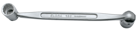 Elora Double end Swivel Socket Wrench 123-16x17mm
