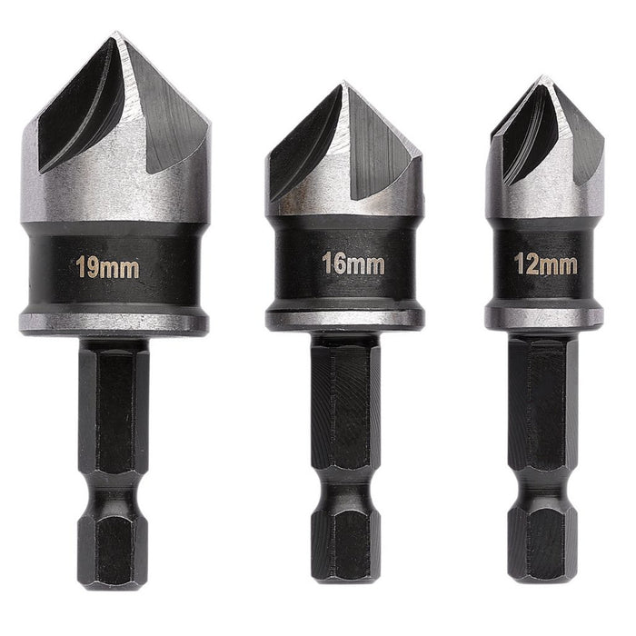Draper Countersink Set - 3Pcs
