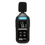 Draper Handheld Digital Sound Level Meter, 35-135dB and -20 to +70°C