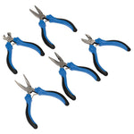 Draper Tools Soft Grip Mini Pliers Set 5 Piece 12544