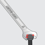 Unior 129/1 Combination Spanner IBEX 19mm