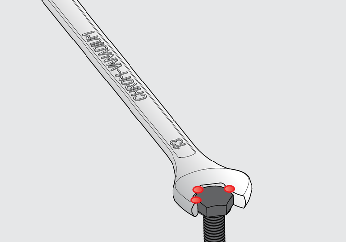 Unior 129/1 Combination Spanner IBEX 13mm