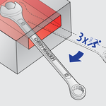 Unior 129/1 Combination Spanner IBEX 8mm