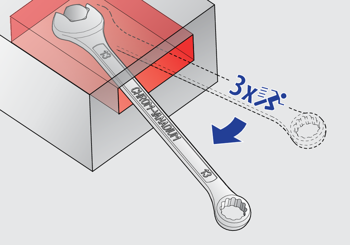 Unior 129/1 Combination Spanner IBEX 16mm