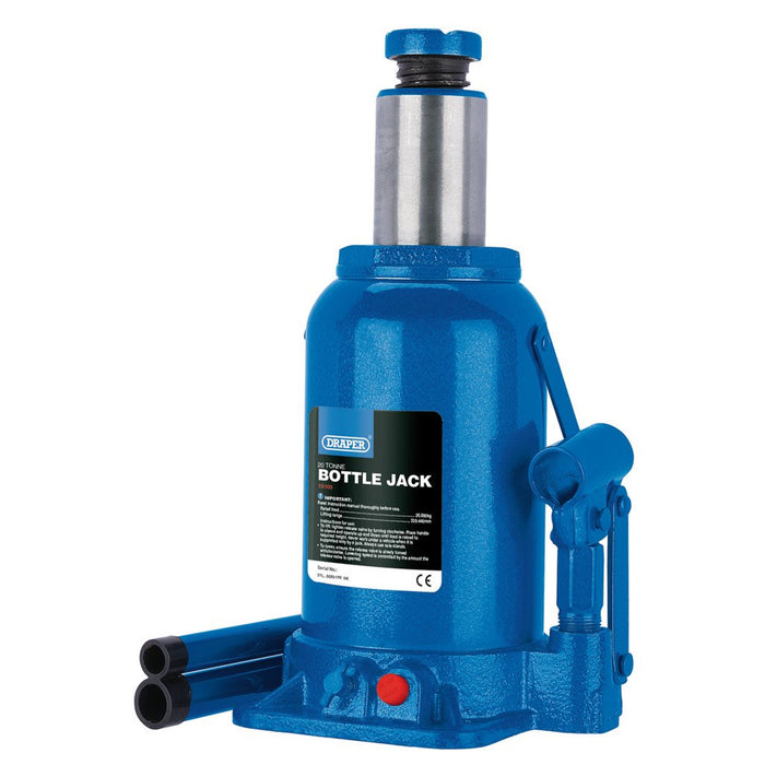 Draper Tools Hydraulic Bottle Jack, 20 Tonne 13103