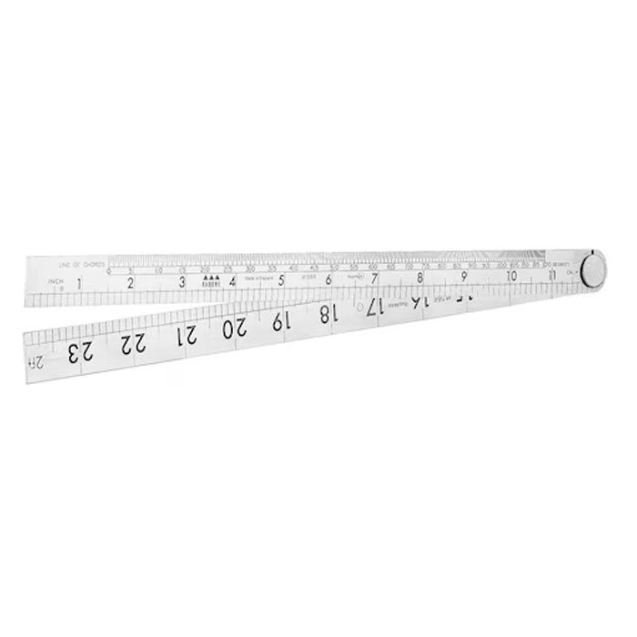 Stanley Rule Folding Steel Line Of Chords 600mm