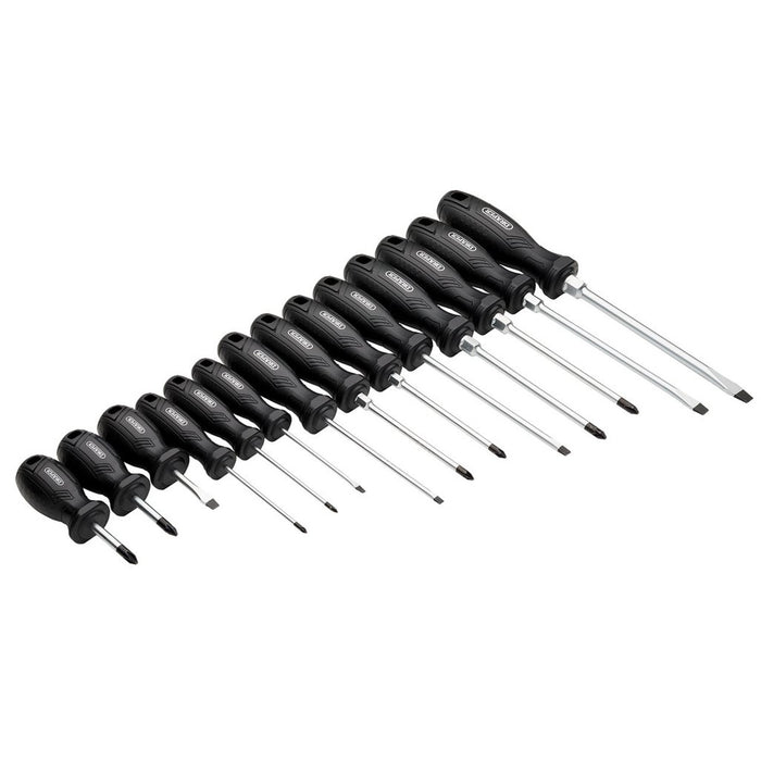Draper Hard Grip Screwdriver Set 14 Piece