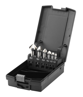 Elora Countersinks 90° HSS 6 Pce Set HSS 1359-S