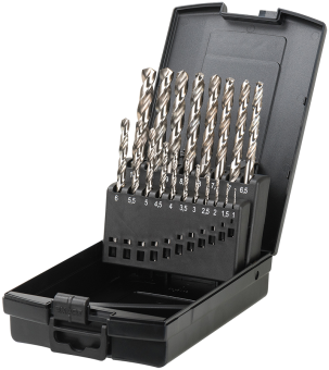 Elora Set of Twist Drills HSS-G 19 Pce 1361-S 19
