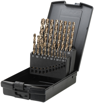Elora Set of Twist Drills HSS-E 25 Pce 1362-S 25