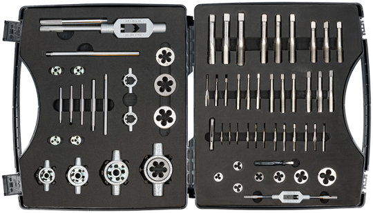 Elora Thread Cutting Assortment HSS 61 Pce 1365-S