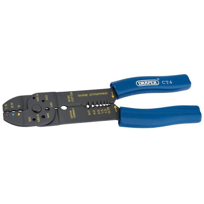 Draper Tools 4 Way Crimping Tool 215mm 13657