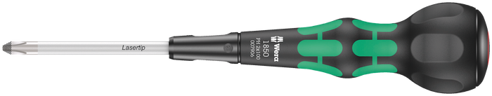 Wera 1850 PH Kraftform Ball-Grip Phillips Screwdriver PH2 x 100mm