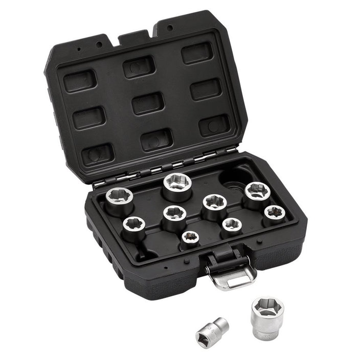 Draper Bolt Extractor Socket Set, 3/8