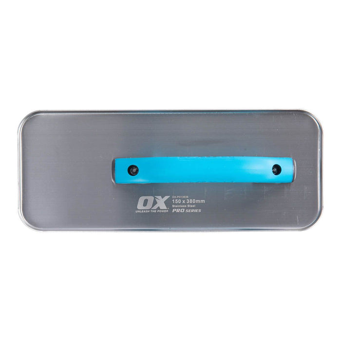 OX Tools Stainless Steel 150 x 380mm All Sides Up Float