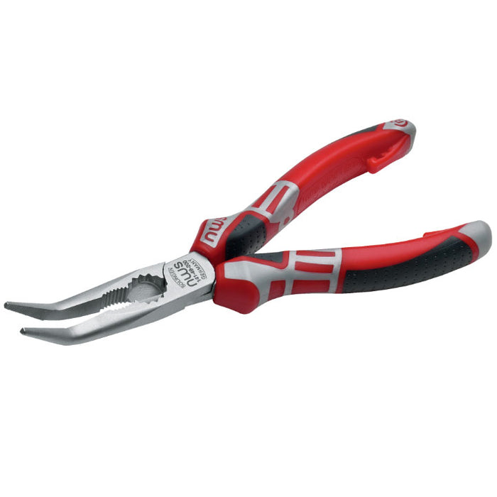 NWS 141-49-205 Chain Nose Pliers Angled 45° (Radio Pliers) 205mm