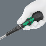 Wera 1834 Kraftform Ball-Grip Slotted Screwdriver 1.0 x 6.0 x 100mm