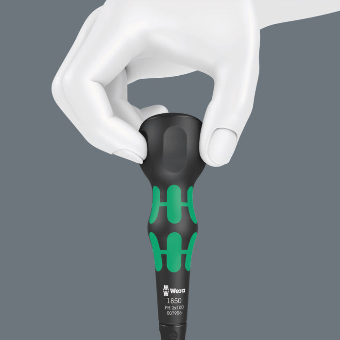 Wera 1834 Kraftform Ball-Grip Slotted Screwdriver 1.0 x 6.0 x 100mm