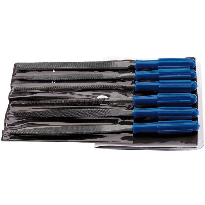 Draper Tools Warding File Set with Handles 100mm 6 Piece 14185