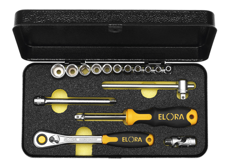 Elora Socket Set 1/4in 14 Pce 1430-AU